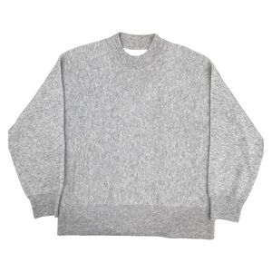 LUSSO Cashmere Light Heather Grey Sweater Size XXL NWT